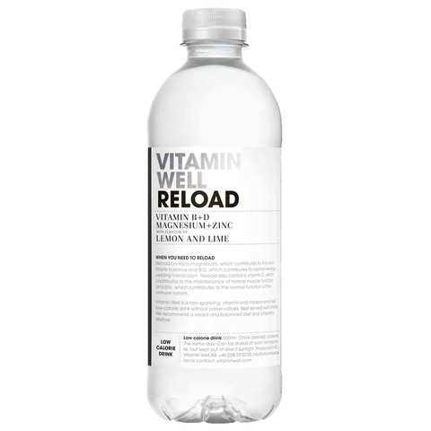 Vitamin Well Reload Lemon and Lime 500ml