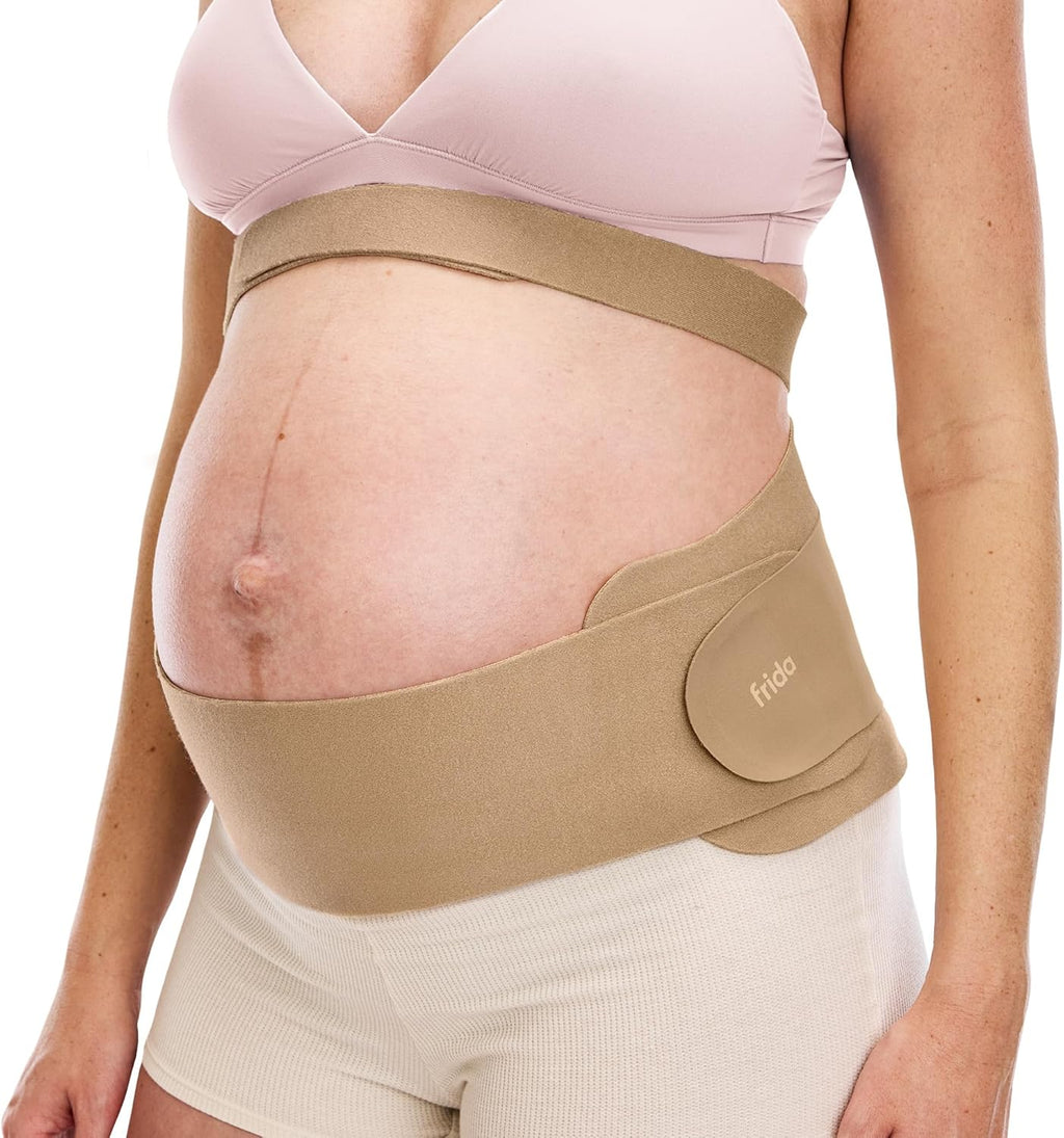 Frida Mom Dual Support Pregnancy Belly Band S/M, Maternity Belly Band
