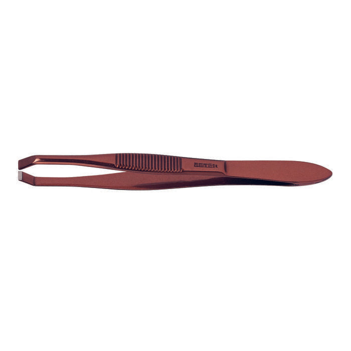 Beter Copper Plated Crab Point Tweezers 8 3cm