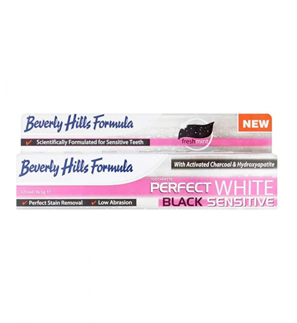 Beverly Hills Formula Perfect White Black Toothpaste 125ml