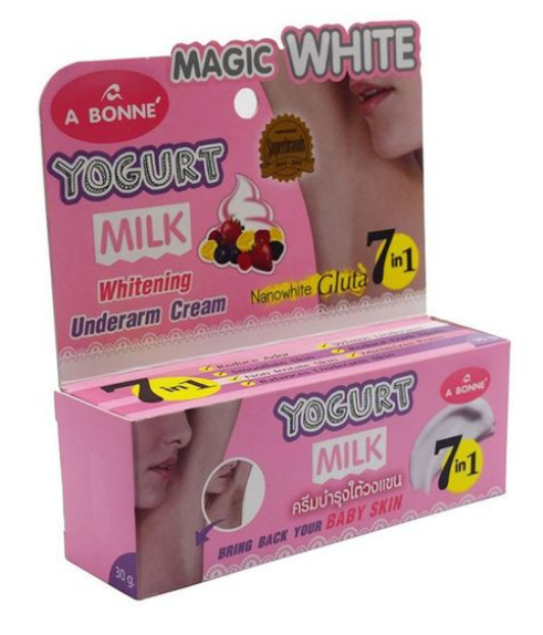 A BONNE Yogurt Milk Underarm Whitening Cream 30g
