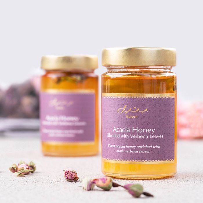 Acacia Honey with Verbena Leaves