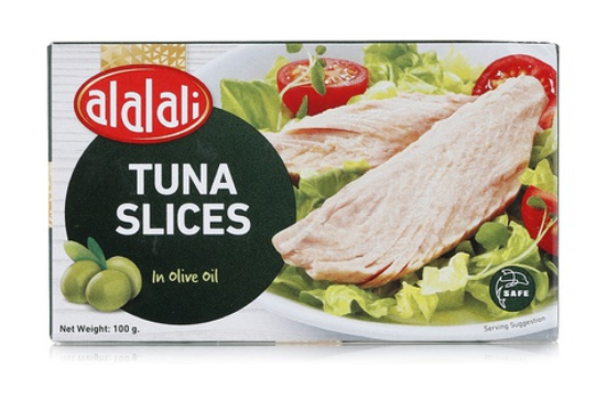 Al Alali tuna slices in olive oil 100g