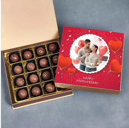 Anniversary Personalised Chocolate Box