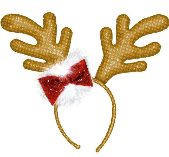 Antler Sequin Headband