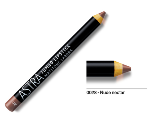 Astra - Jumbo Lipstick 3g 28 - Nude Nectar
