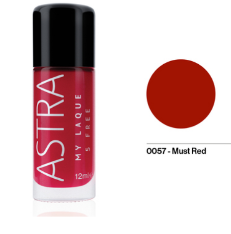 Astra - My Laque 5 Free Nail Polish 57 - Must Red