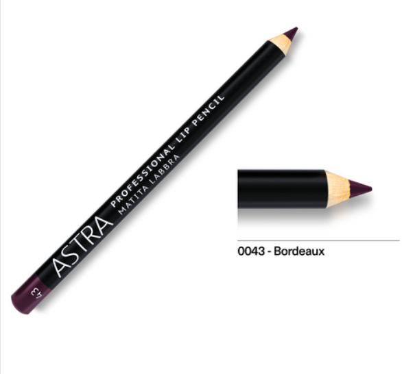 Astra - Professional Lip Pencil 1.1g 43 - Bordeaux