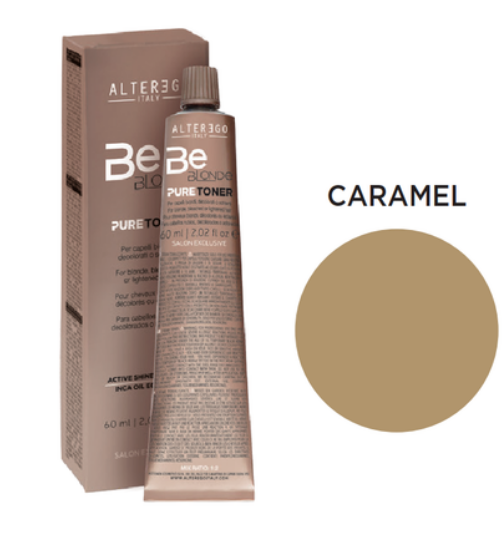 BE BLONDE PURE TONER , CARAMEL - 60 ML