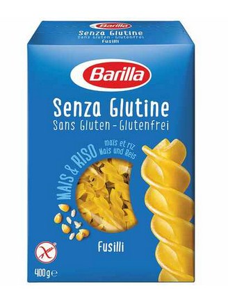 Barilla Gluten Free Fusilli Pasta 400g