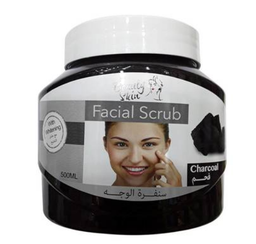 Beauty Skin - Charcoal Facial Scrub 500ml