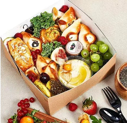 Breads and Dips Breakfast Box