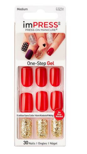 Broadway Impress Accent Breakdowm Nails Set BIPAM014 Multicolour