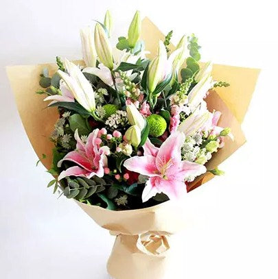 Burst of Lilies Beauty Bouquet