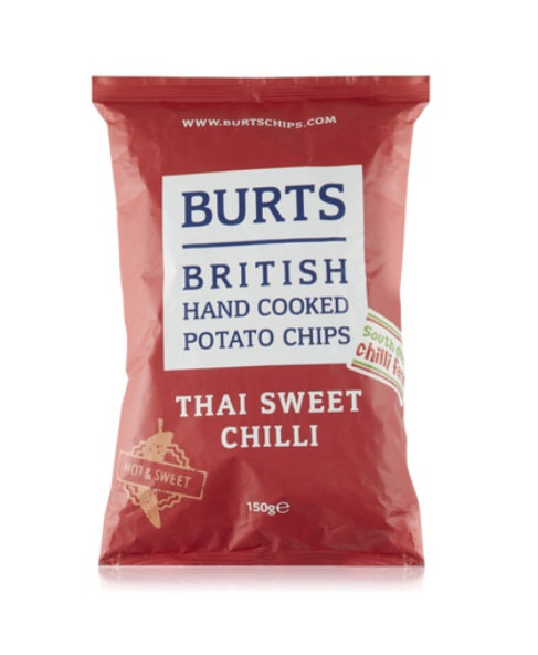 Burts Thai sweet chilli chips 150g