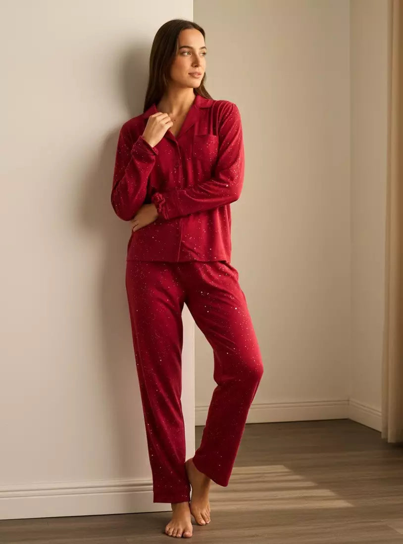 Printed Pyjama Set
