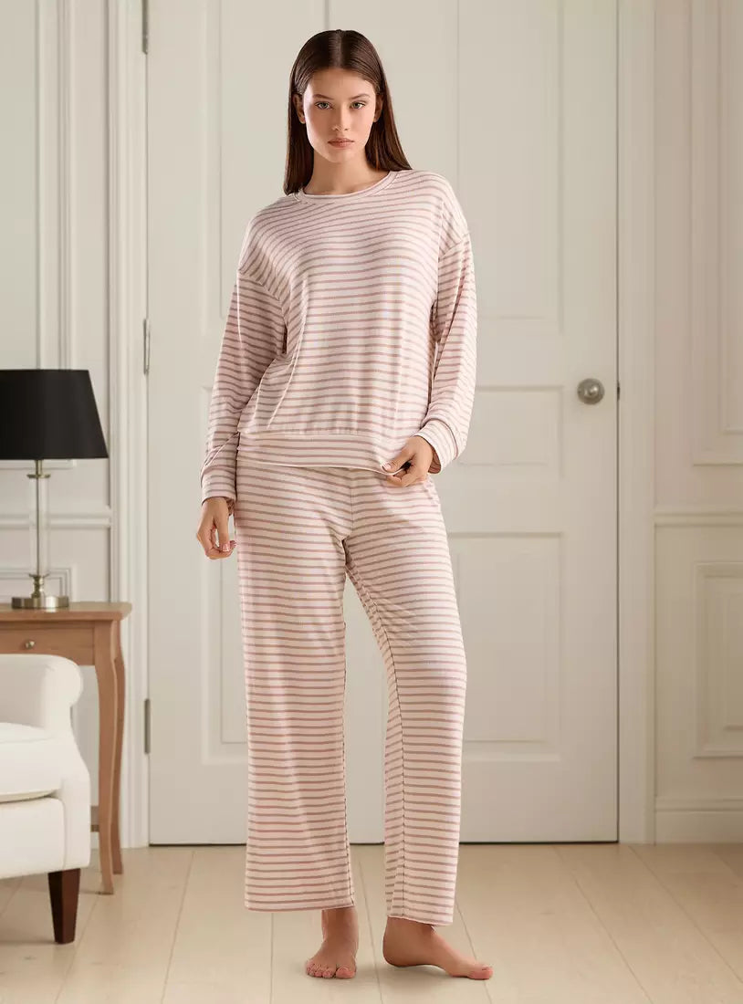 Striped Pyjama Set