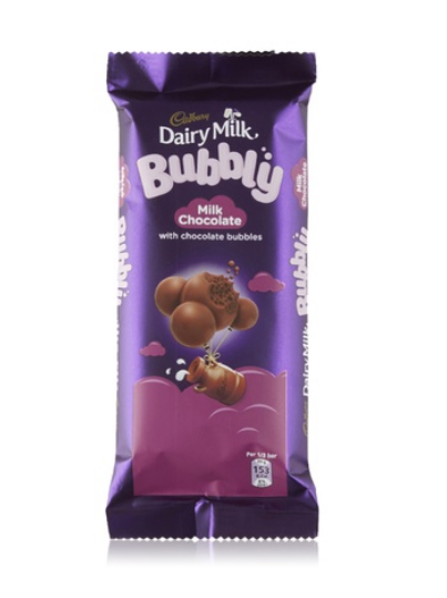 Cadbury Dairy Milk bubbly 87g