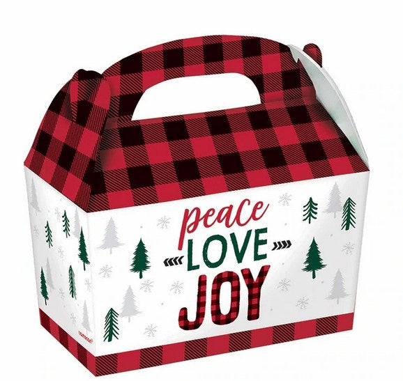 Cozy Holiday Small Gable Boxes 5pcs
