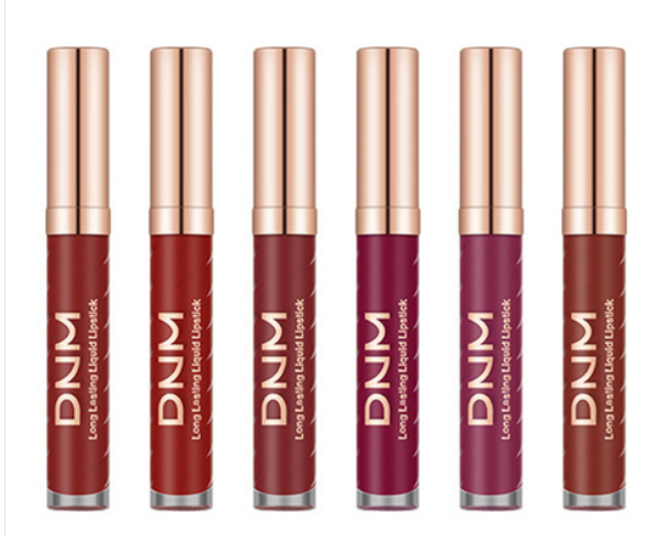 DNM 6-Piece Hi-Fi Shine Ultra Cushion Matte Lip Gloss Set B
