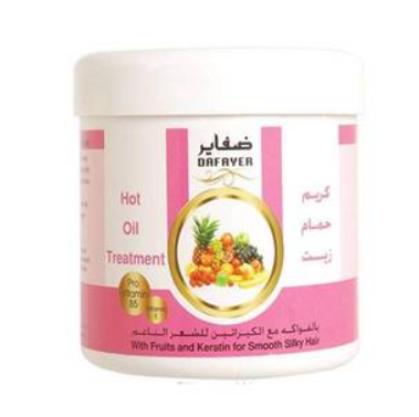 Dafayer - Hot Oil Treatment With Fruits And Keratin For Smooth Silky Hair 250G
