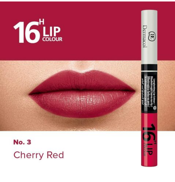 Dermacol 16H Lip Color (Cherry Red)