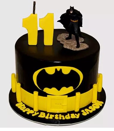 Designer Batman Chocolate Cake