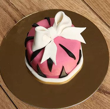 Designer Bow Mono Cake