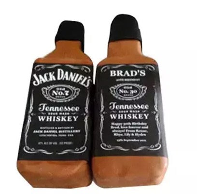Designer Jack Daniels Fondant Cake Chocolate