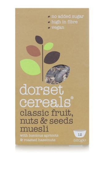 Dorset Cereals fruits nuts and seeds muesli 560g
