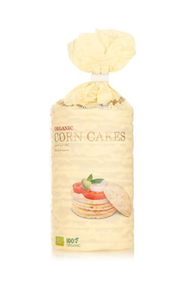 Earth\'s Finest Organic Corn Cakes 130g
