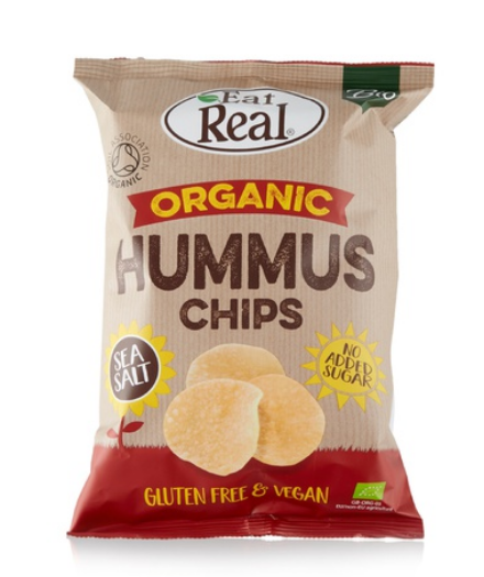 Eat Real organic hummus chips sea salt 100g