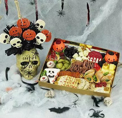Eat in Peace Cheesebox and Skull Chocolates