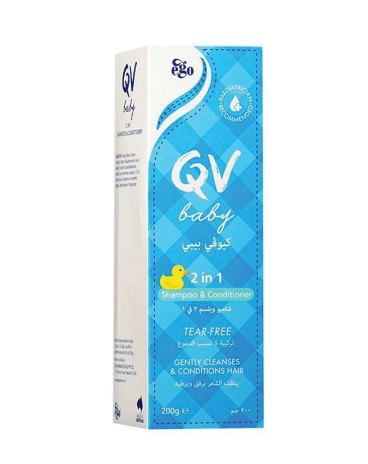 Ego QV Baby 2 In 1 Shampoo & Conditioner 200g