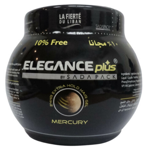 Elegance Plus Mercury Hair Gel 500ml