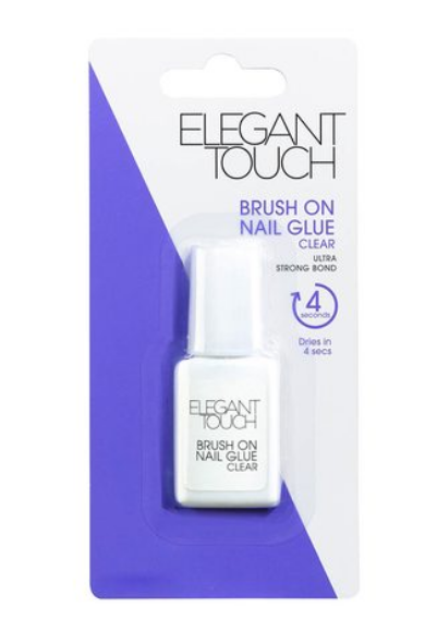 Elegant Touch Brush On Nail Glue - 6ml