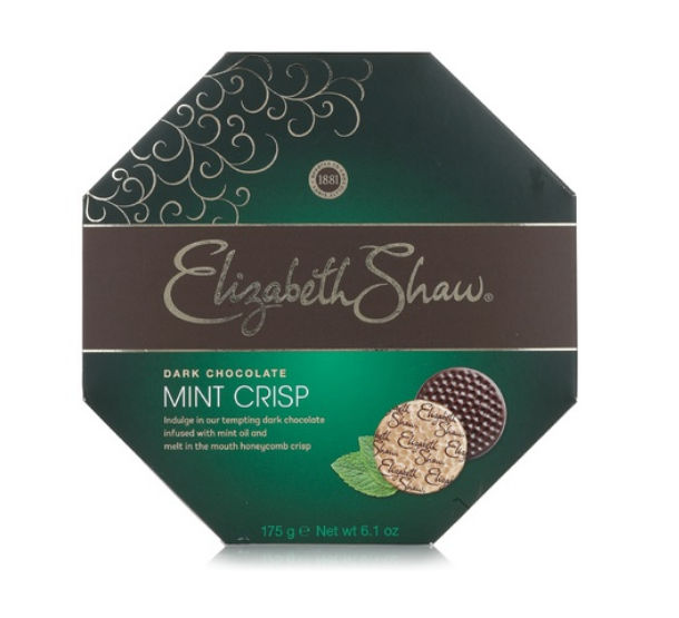 Elizabeth Shaw dark chocolate mint crisp 175g