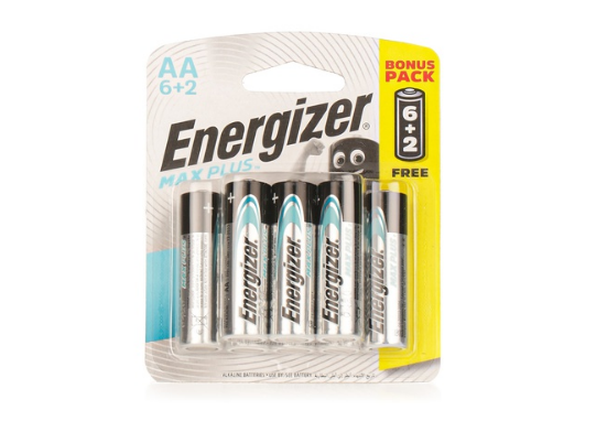 Energizer Max Plus batteries AA x6+2