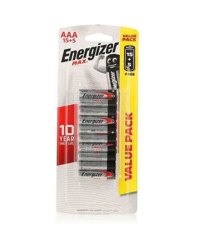 Energizer Max batteries AAA x20