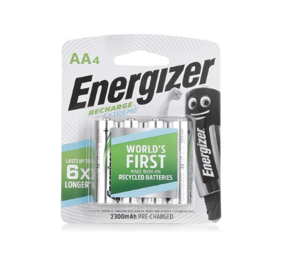 Energizer battery recharge extreme AA x4