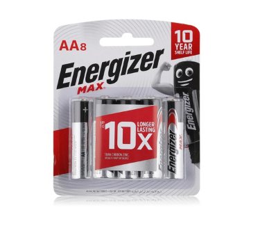 Energizer max AA batteries 8s