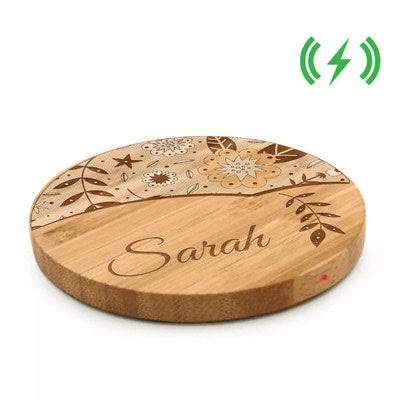 Engraved Print and Name Wireless Phone Charger