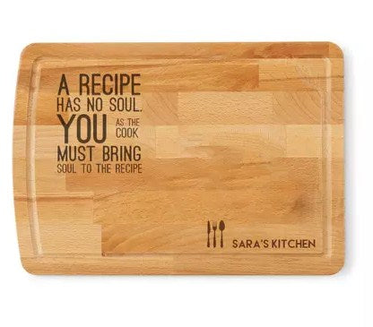 Engraved Wooden Chopping Board