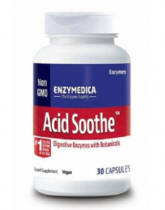 Enzymedica Acid Soothe 30 Capsules