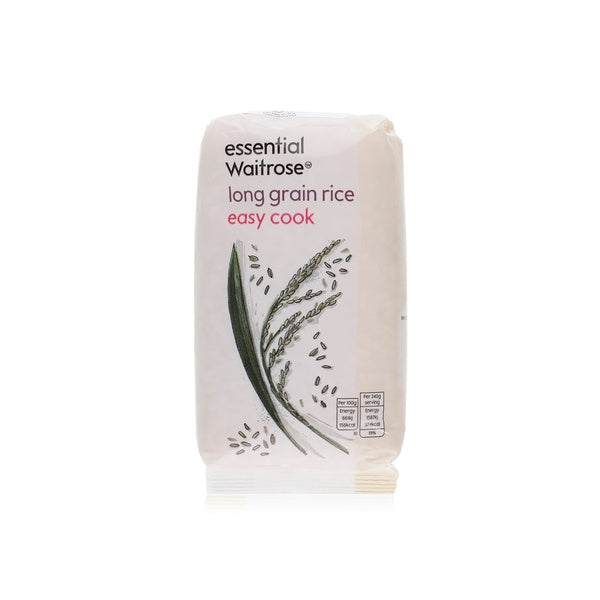 Essential Waitrose long grain easy cook rice 500g
