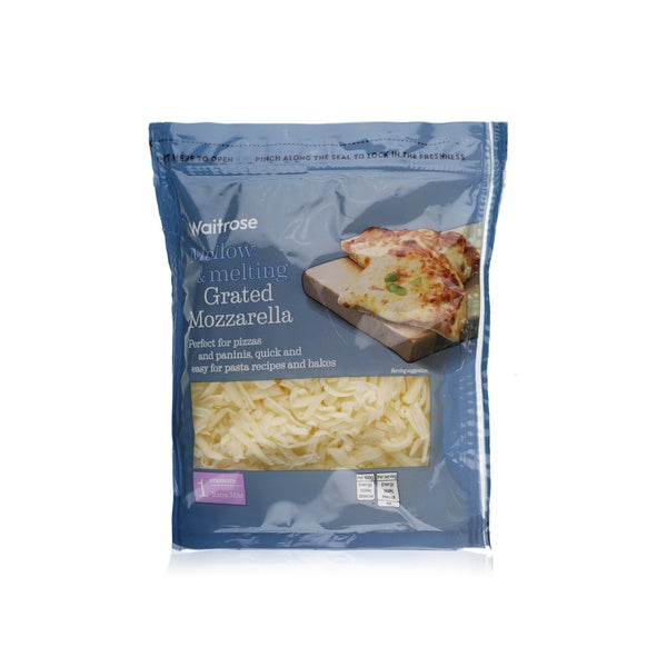 Essential Waitrose mild grated Mozzarella 250g