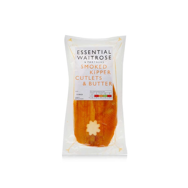 Essential Waitrose smoked kipper cutlets & butter