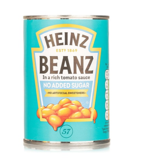 Heinz baked beans no added sugar 415g
