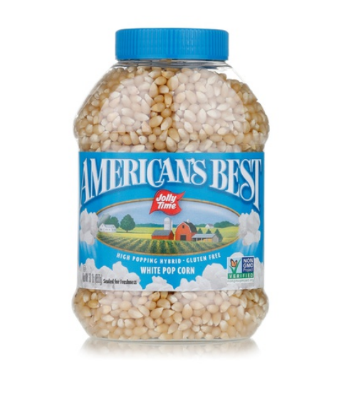 Jolly Time white popcorn 850g