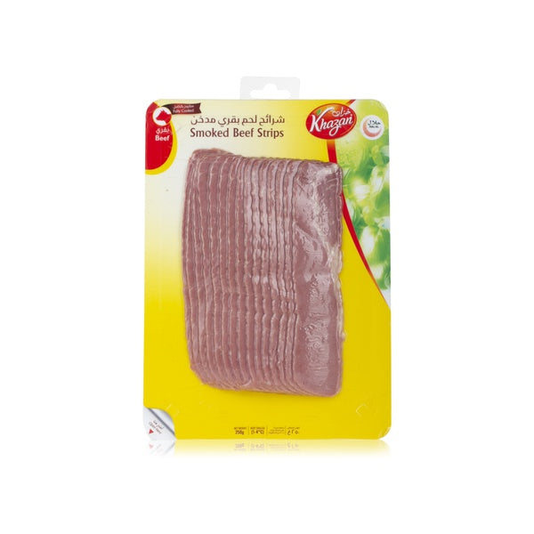Khazan smoked beef strips 250g